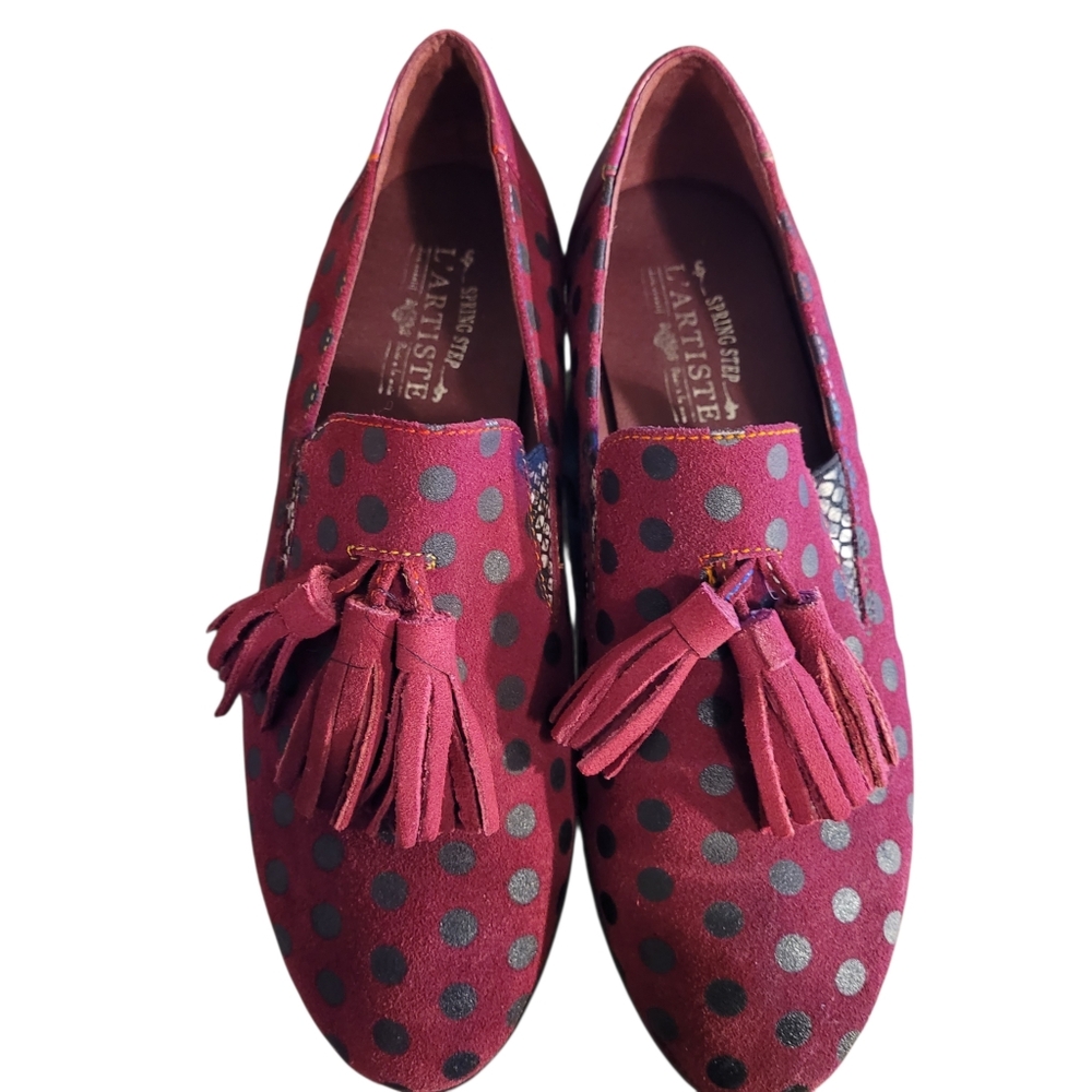 Spring Step L'Artiste Klasik Tassle Loafers - 9.          M6
